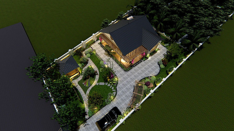 nha-vuon-nghi-duong-1-tang-2-phong-ngu-120m2 2