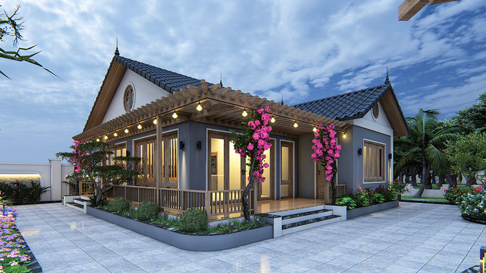 nha-vuon-nghi-duong-1-tang-2-phong-ngu-120m2 3