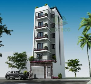 Mẫu thiết kế chung cư mini 6 tầng 100m2 tại hà nội 4