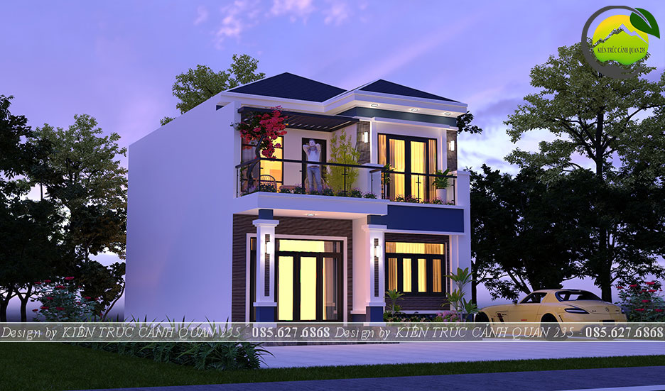 Biệt thự 2 tầng 3 phòng ngủ 130m2 tại quảng bình