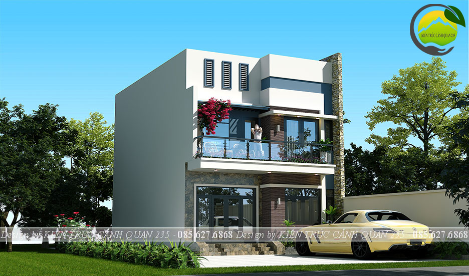 Biệt thự 2 tầng 3 phòng ngủ 130m2 tại quảng bình