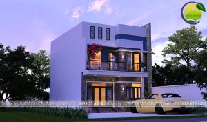 Biệt thự 2 tầng 3 phòng ngủ 130m2 tại quảng bình