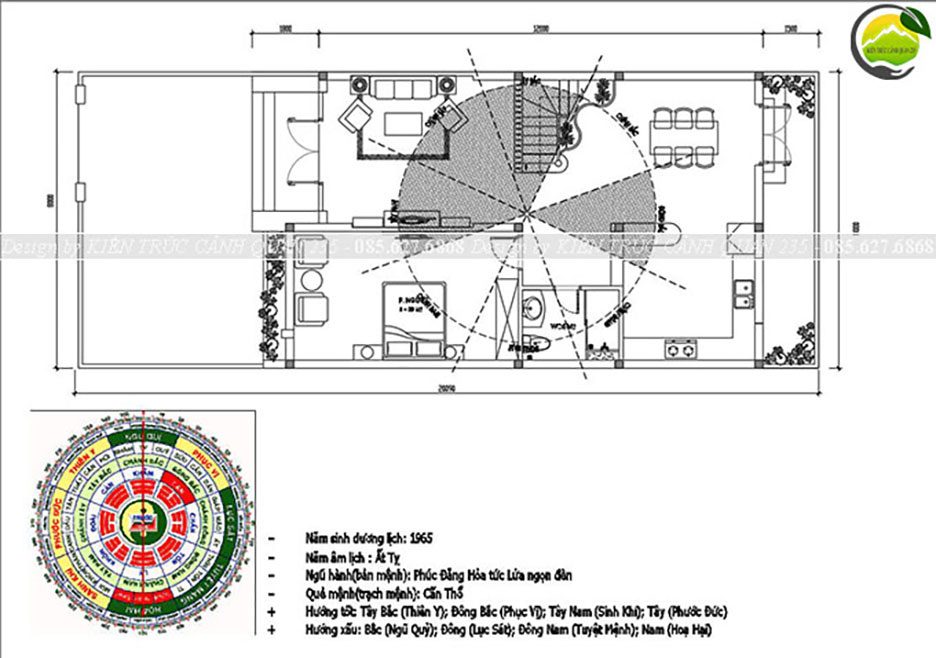 Biệt thự 2 tầng 3 phòng ngủ 130m2 tại quảng bình