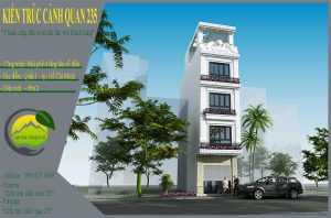 Nhà phố 4 tầng tân cổ điển 45m2 tại hồ chí minh