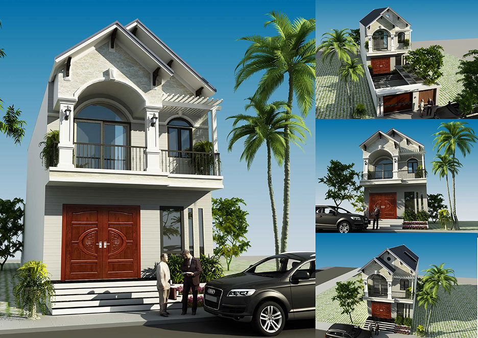 biệt thự nhà vườn 4 phòng ngủ
