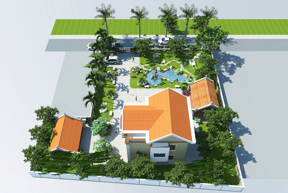 Biệt thự nhà vườn đẹp