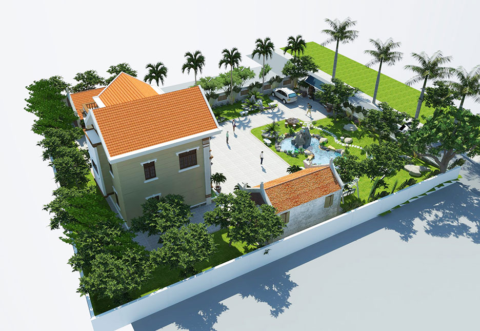 Biệt thự nhà vườn đẹp
