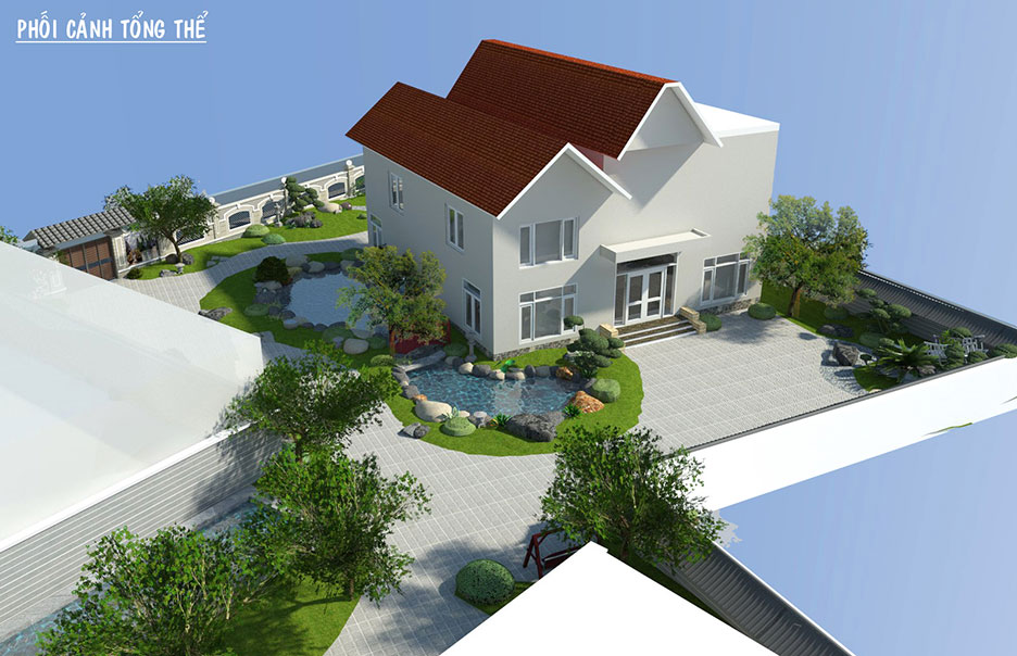 Biệt thự nhà vườn hiện đại