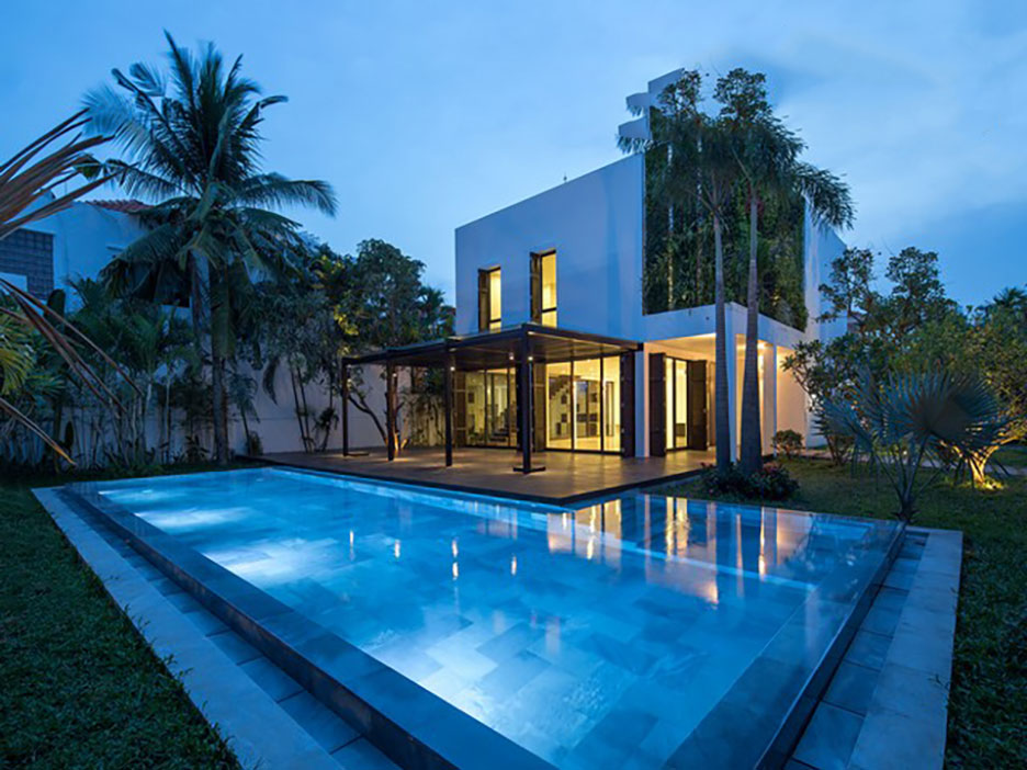 nhà vườn kiểu resort