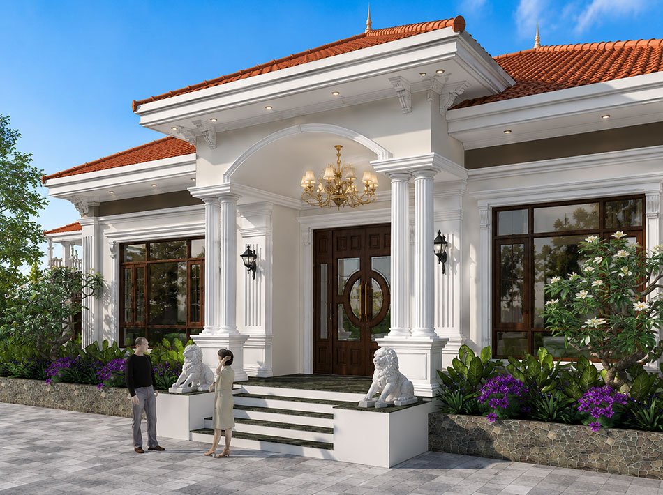 Thiết kế biệt thự nhà vườn đẹp 3