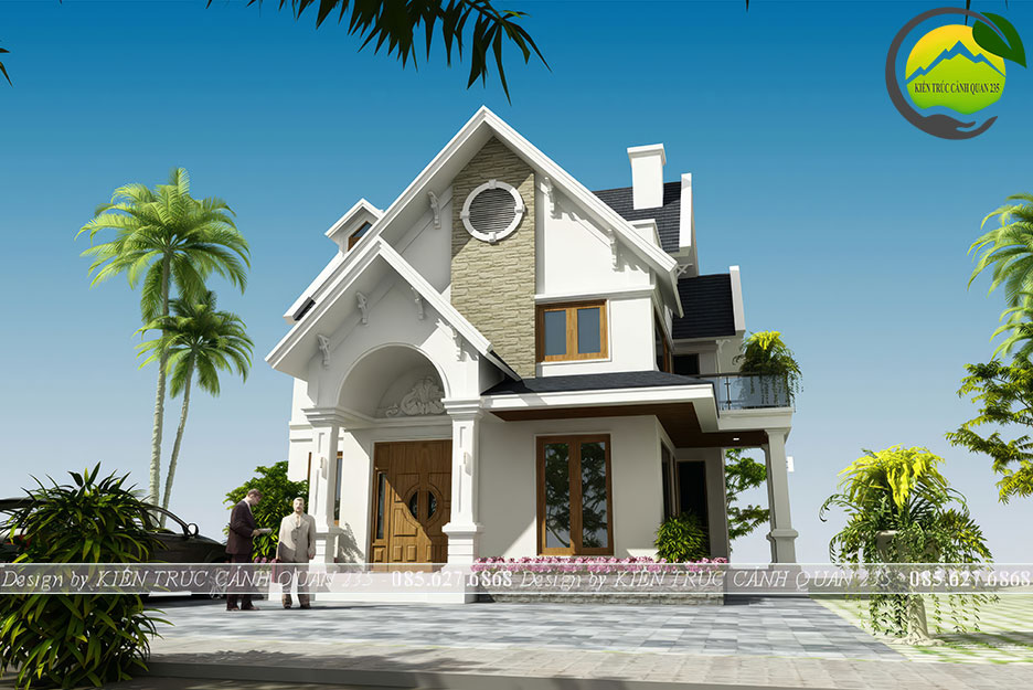 biệt thự 2 tầng