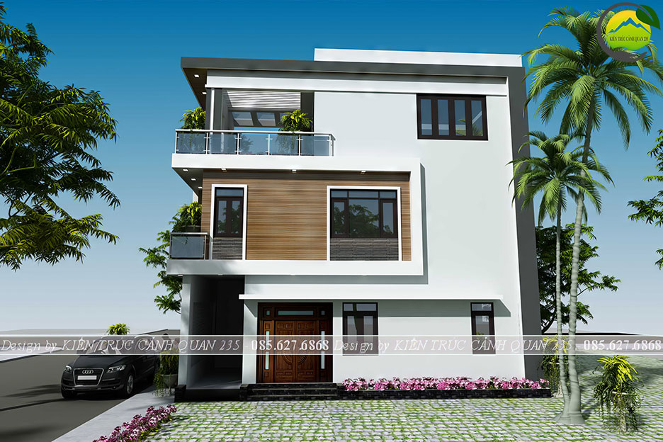 Nhà phố hiện đại