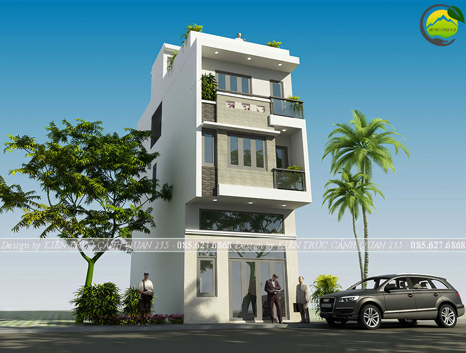 Nhà phố ngang 5m