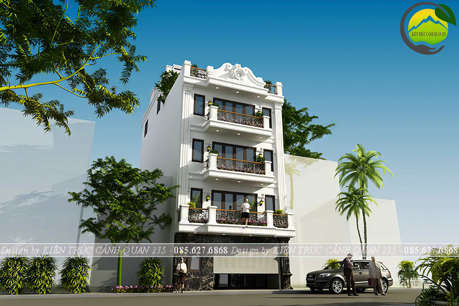 Nhà phố rộng 10m