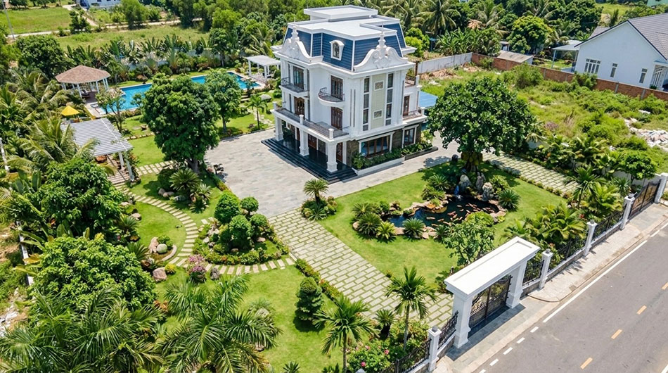 biệt thự 3 tầng tân cổ điển tại Nam Định 6