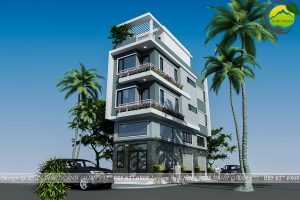 nhà 4 tầng kinh doanh