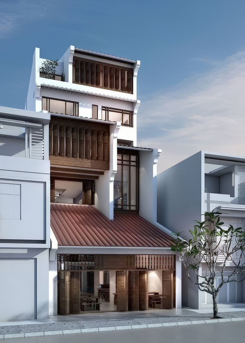 Nhà phố 4 tầng kinh doanh