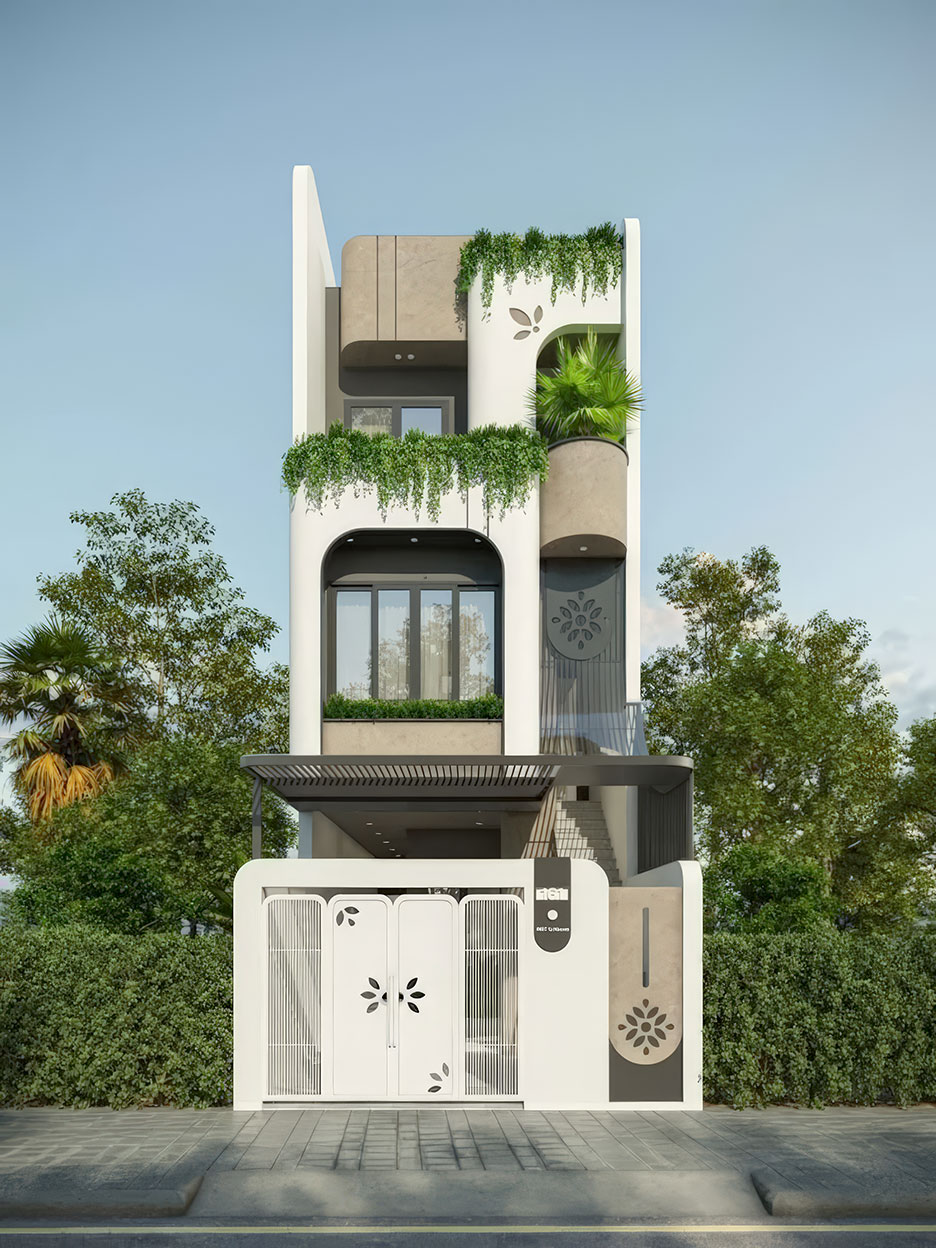 nhà phố 4 tầng ngang 5m 18