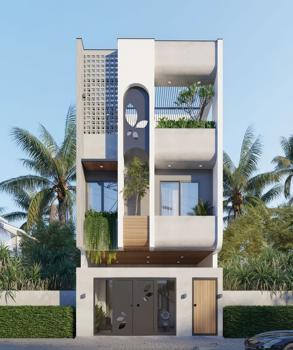 nhà phố 4 tầng ngang 5m 13