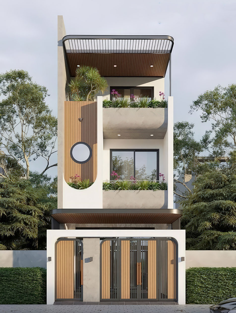 Nhà phố 3 tầng 5x13