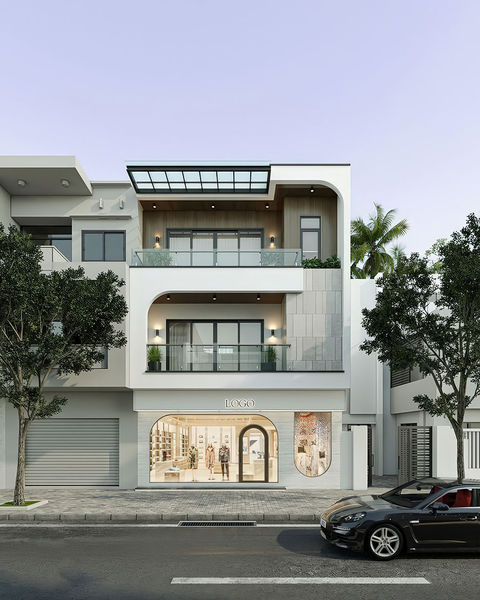 nhà phố 3 tầng kết hợp kinh doanh 7