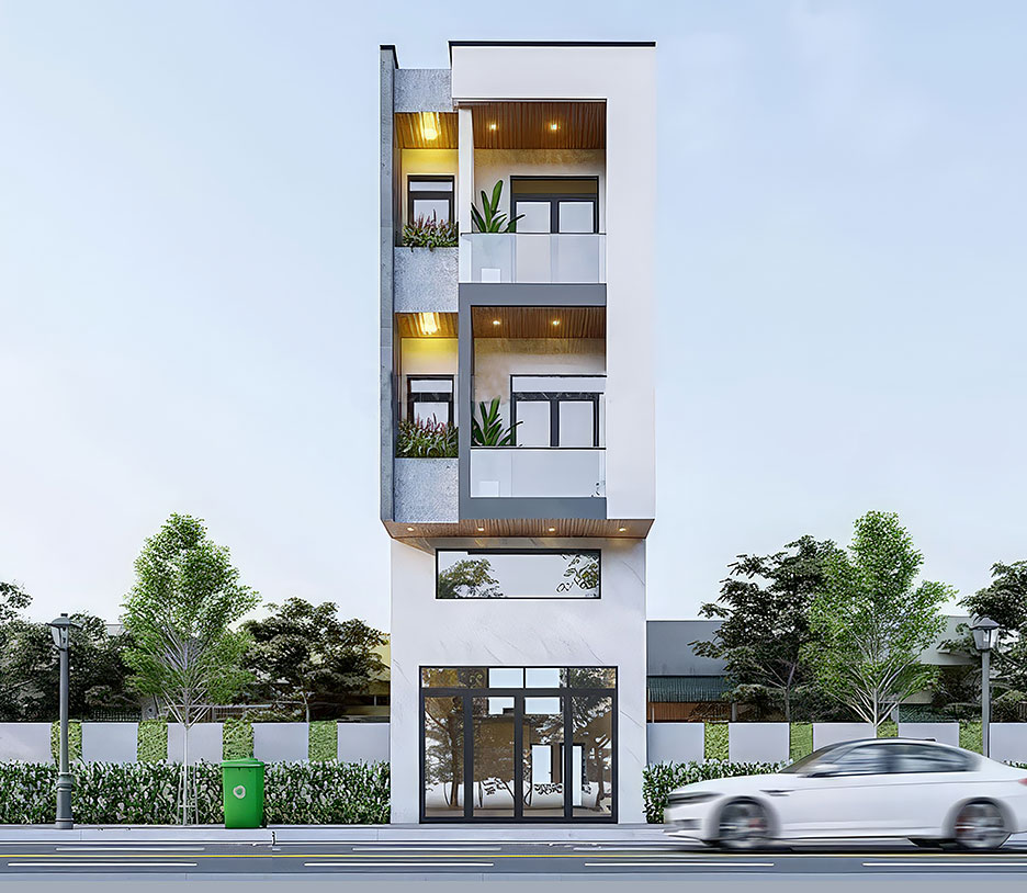 nhà ống 3 tầng kết hợp kinh doanh 6