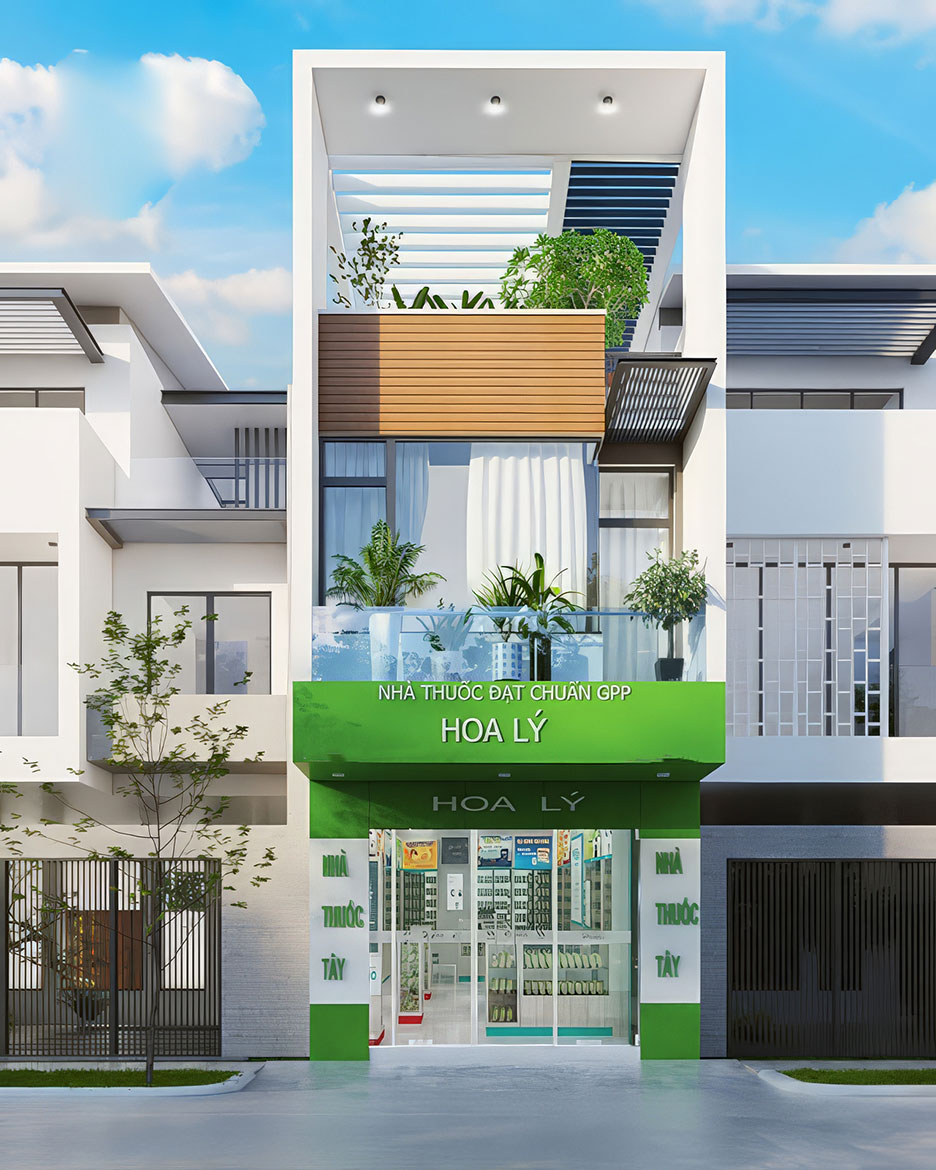 nhà phố 3 tầng kết hợp kinh doanh 14