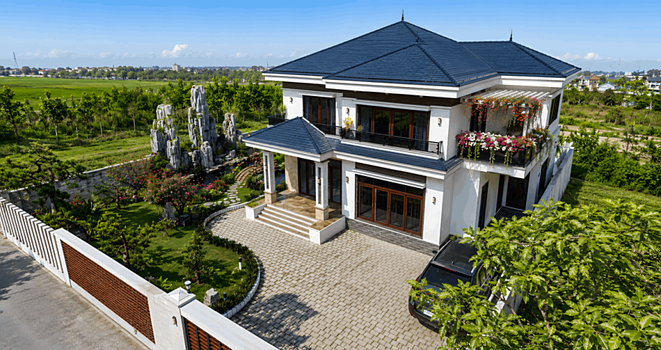 biệt thự vườn 2 tầng