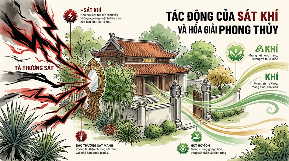 sát khí trong phong thủy