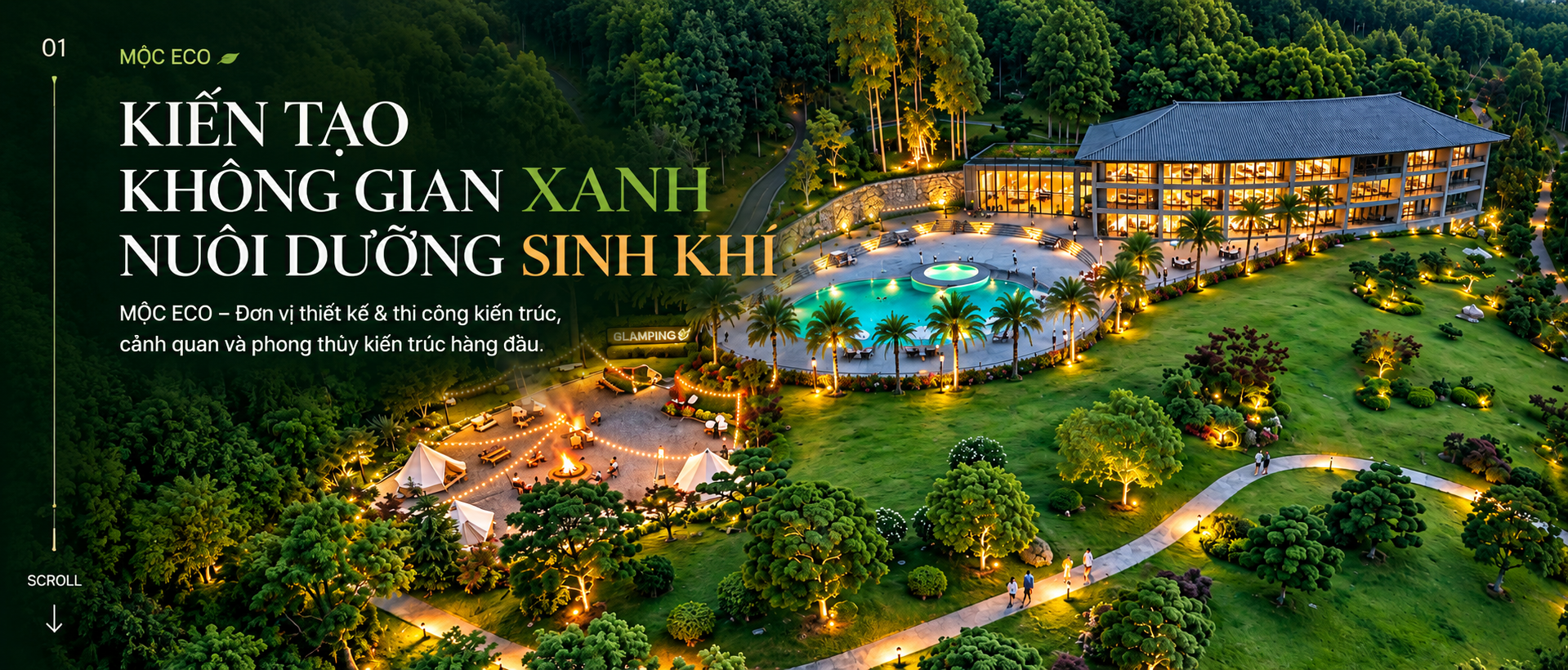 Thiết kế khu nghỉ dưỡng sinh thái