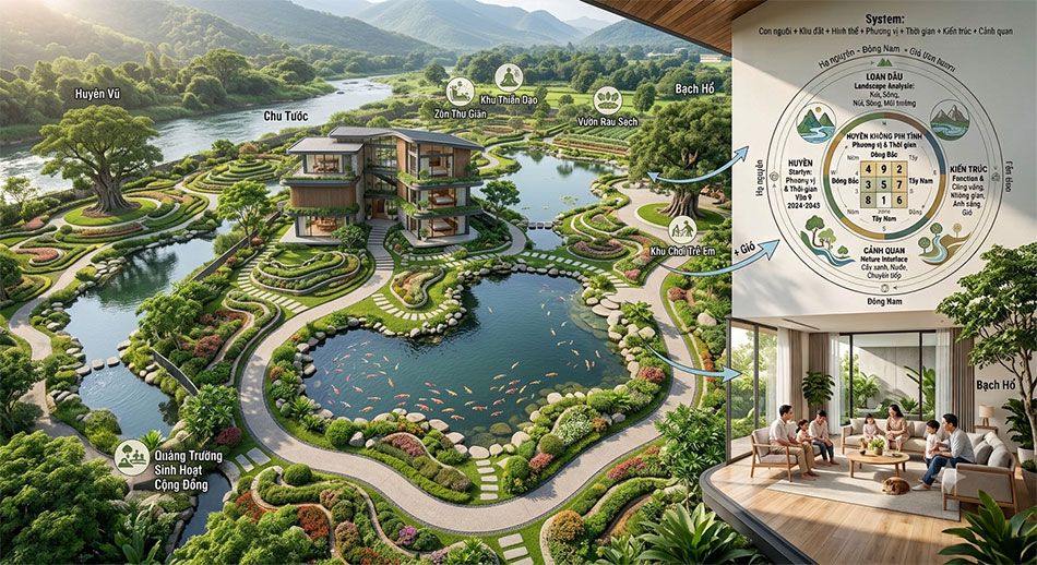 phong thủy trong kiến trúc hiện đại 1