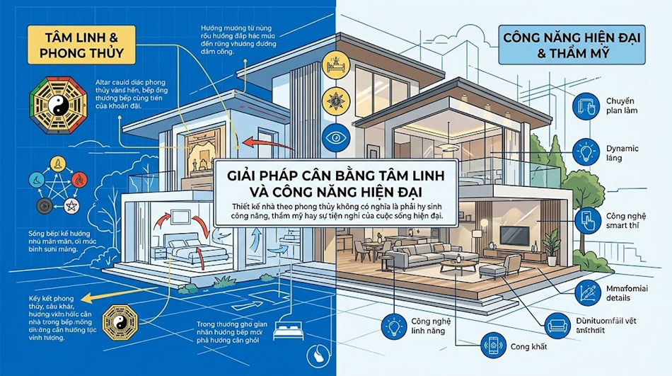Thiết kế nhà theo phong thủy 2