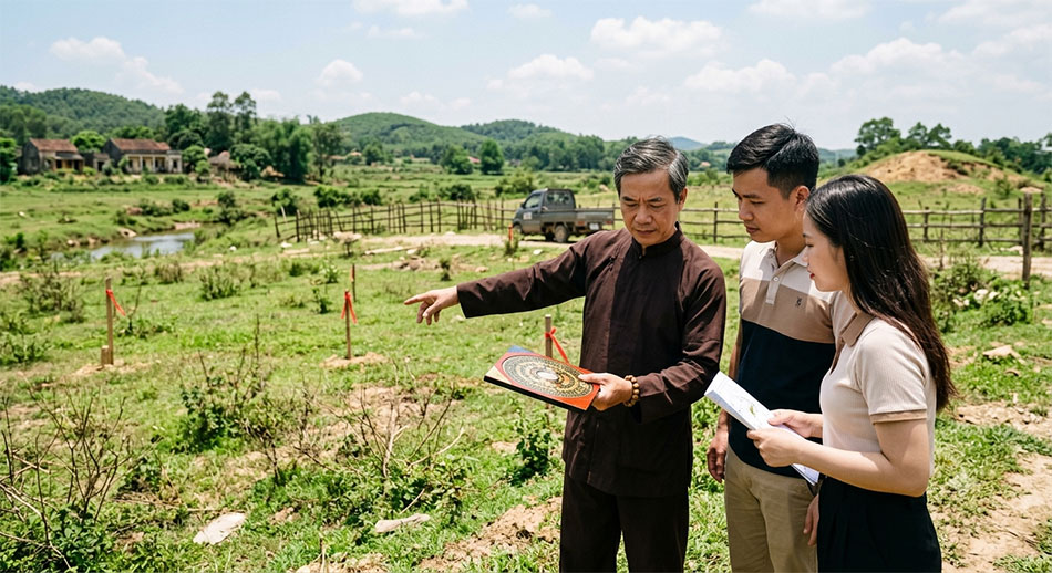 Cách xem đất trước khi xây nhà chuẩn phong thủy
